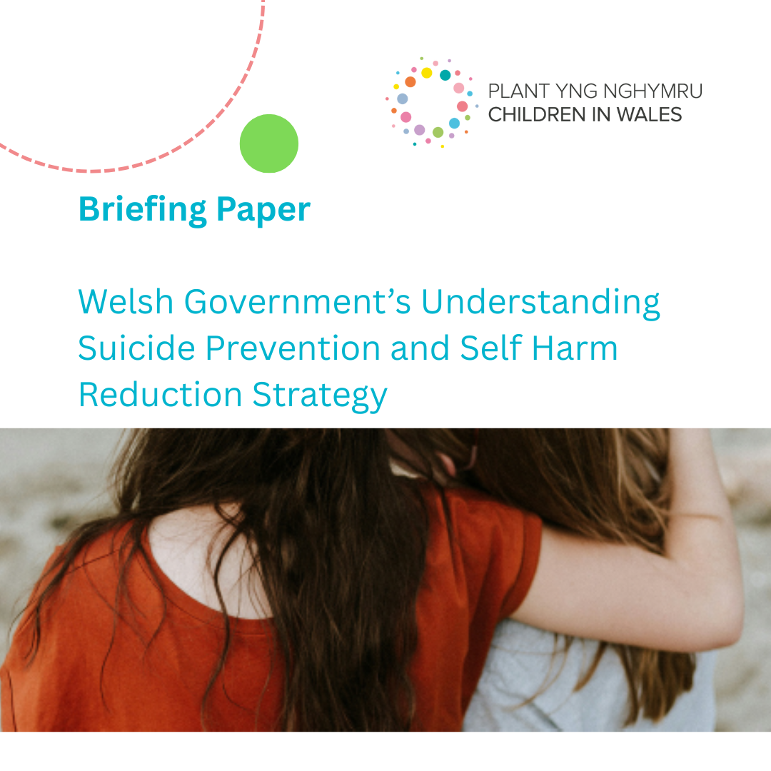 Read our latest policy briefing on the Welsh Government’s Understanding Suicide Prevention and Self Harm Reduction Strategy