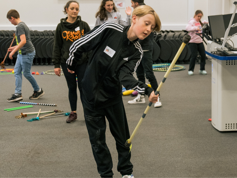 Circus skills workshop