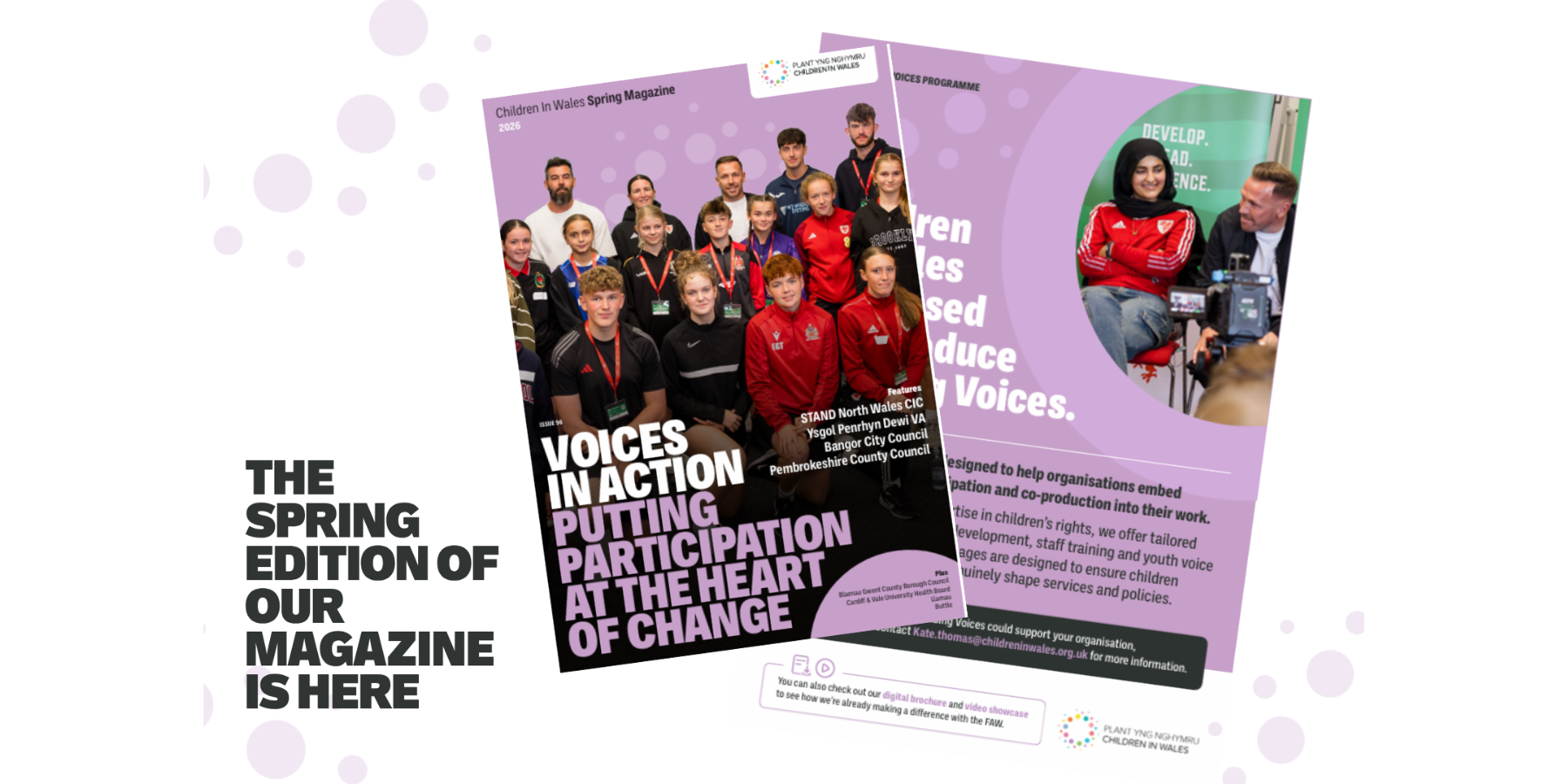 Launching our Spring 2026 magazine: Voices in Action – putting participation at the heart of change