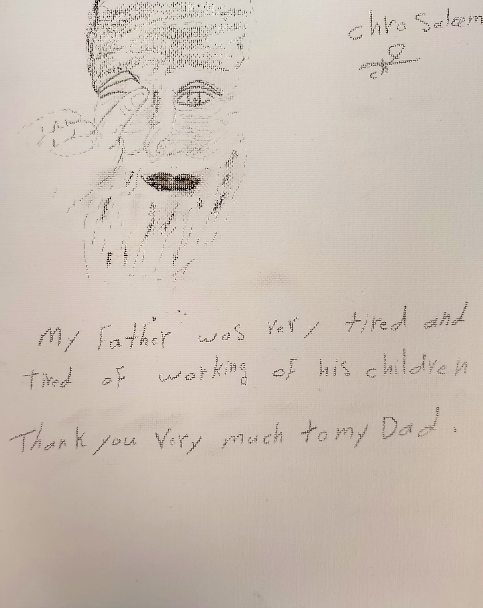 My hard working father