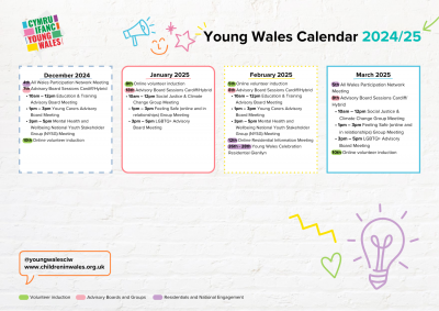Young Wales Calendar Part 2 Young Wales Calendar Part 2
