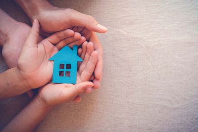 Home in hands