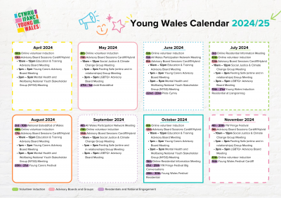 Young Wales Calendar Part 1 Young Wales Calendar Part 1